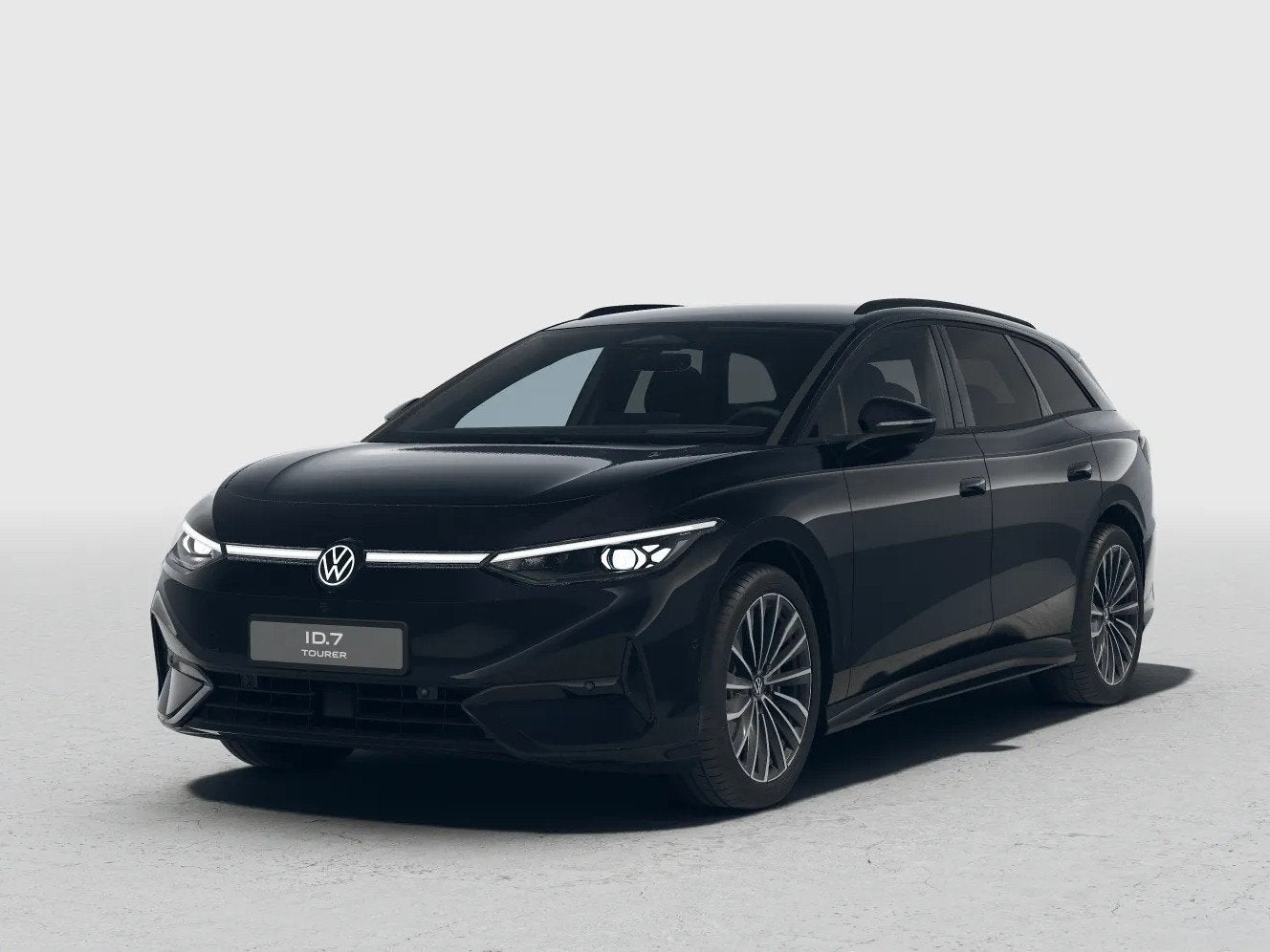 Volkswagen ID.7 Tourer Limited Edition Plus 77 kWh 286 PK |, Auto's, Automaat, Achterwielaandrijving, Zwart, Verwarmde buitenspiegels