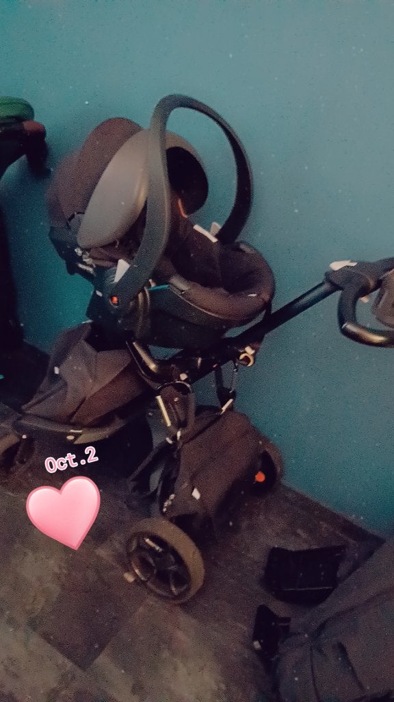 Stokke explory te koop!, Kinderen en Baby's, Ophalen, Zo goed als nieuw, Combiwagen, Met autostoeltje