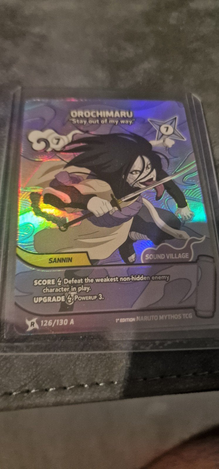 Naruto mythos orochimaru alt art, Ophalen of Verzenden, Zo goed als nieuw