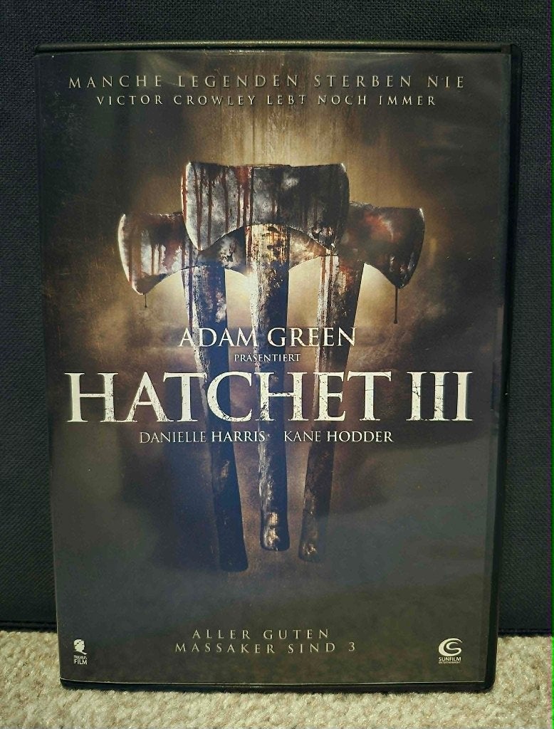 Hatchet 3 (kane hodder / 2013), Cd's en Dvd's, Dvd's | Horror, Zo goed als nieuw, Slasher, Vanaf 16 jaar, Ophalen of Verzenden