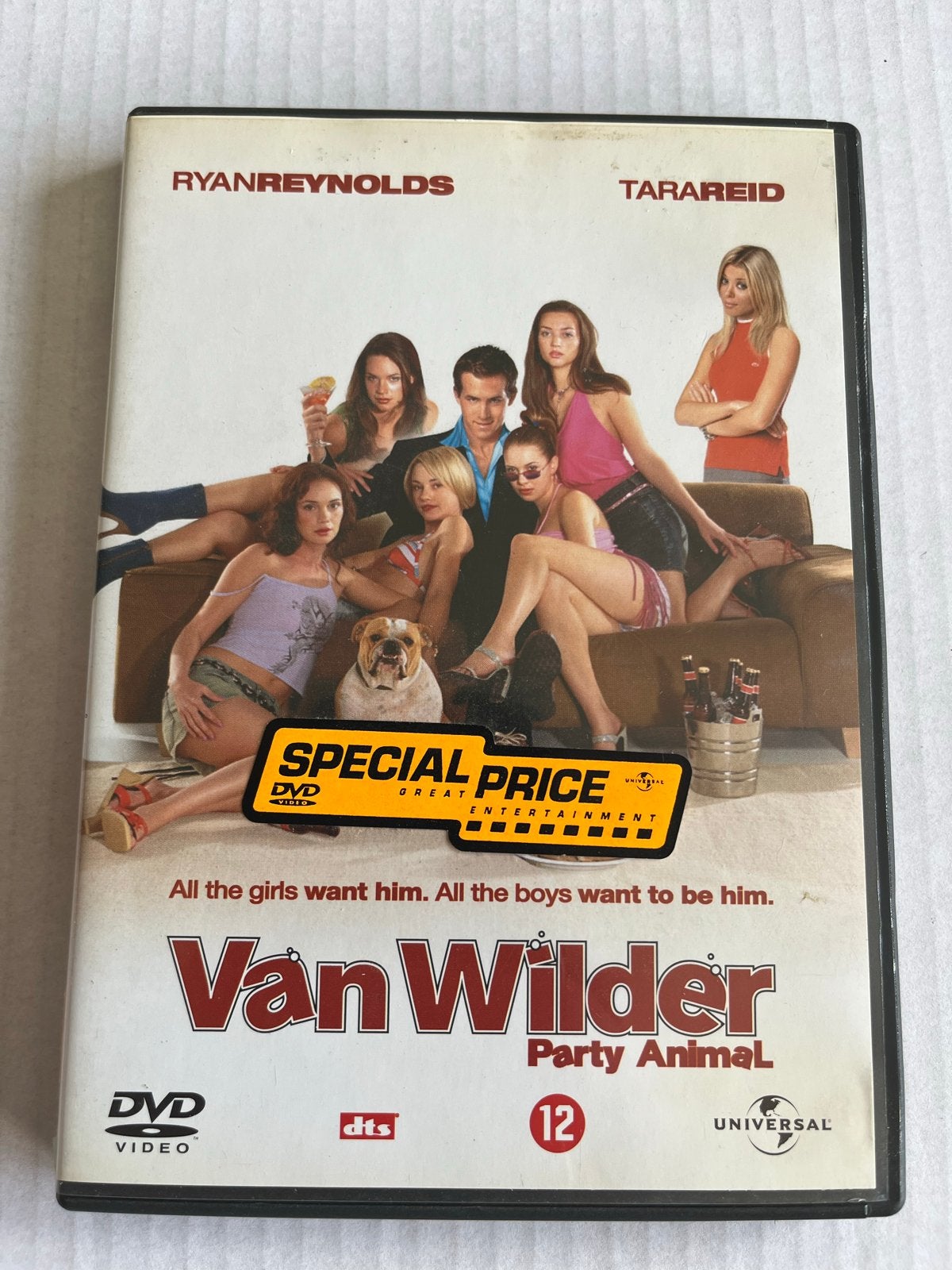 Van Wilder: Party Animal DVD - Ryan Reynolds Komedie, Nederlands, Overige genres, Ophalen of Verzenden, Extra's