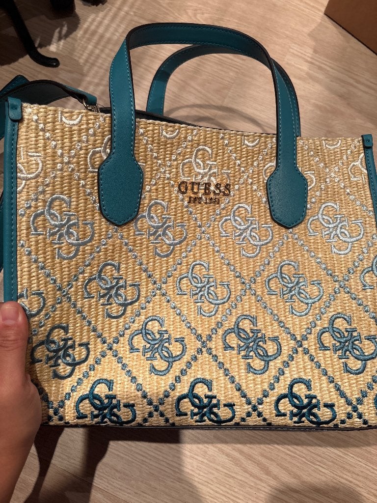 Handtas, Ophalen, Nieuw, Blauw, Handtas
