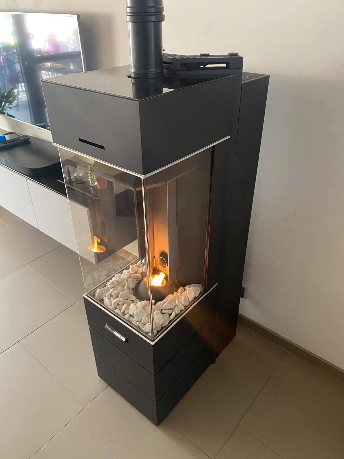 Pelletkachel Thermorossi Bellavistas2 12.4kw met levering, Ophalen of Verzenden, Nieuw, Overige brandstoffen, Pelletkachel