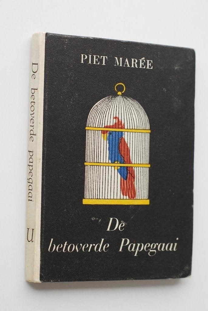 De Betoverde Papegaai - Piet Marée - Vintage Miniboekje