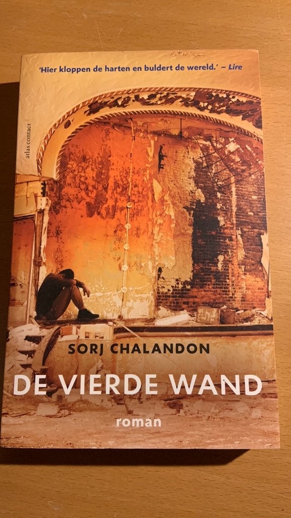 Sorj Chalandon - De vierde wand, Ophalen of Verzenden