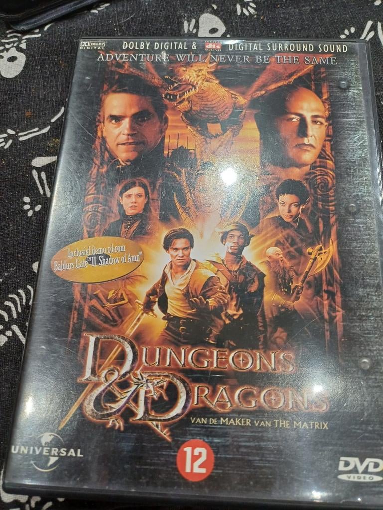 Dungeons & dragons, Cd's en Dvd's, Alle leeftijden, Ophalen of Verzenden, Zo goed als nieuw
