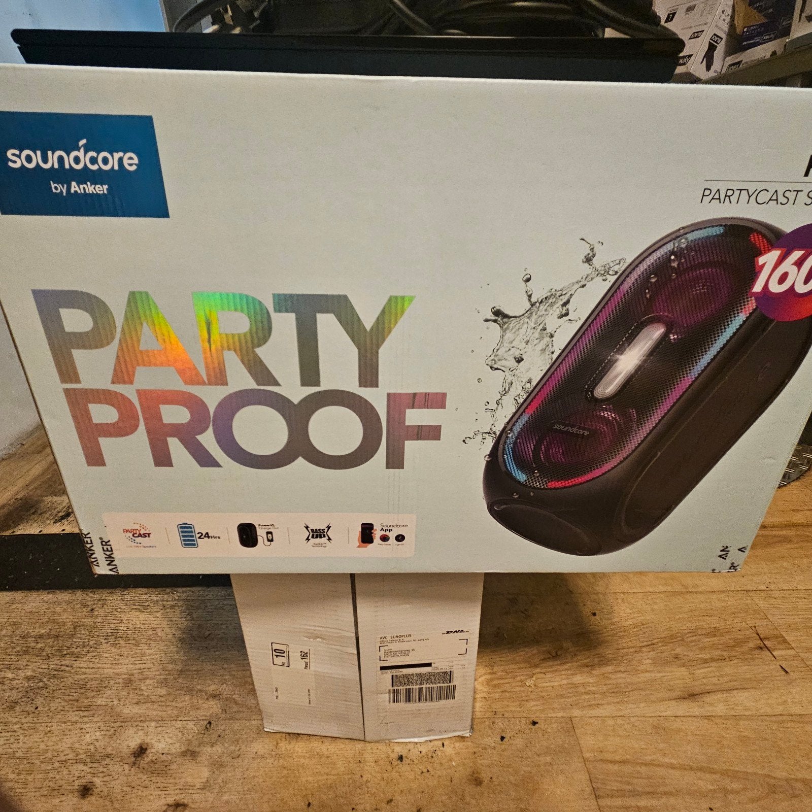 Te koop: anker soundcore rave+ bluetooth party speaker. Mode, Overige typen, Nieuw, Minder dan 60 watt, Ophalen