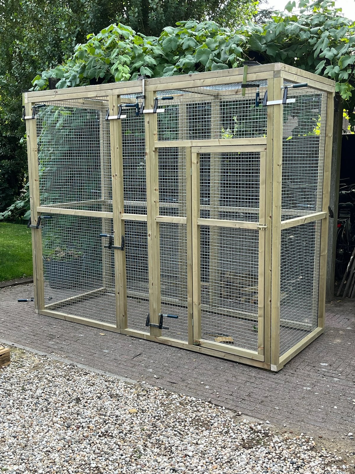Geimpregneerd houten volieres en kattenrennen, ook maatwerk!, 4221LV, Info@vandoorntimmerwerken.com, Nieuw, Ophalen of Verzenden