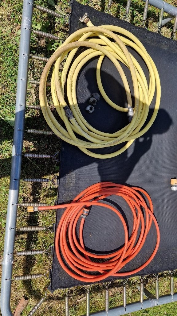 Tricoflex tuinslang  19 mm en Gardena slang beide 13m, Tuin en Terras, Tuinslangen, Ophalen of Verzenden, Gebruikt, Tuinslang