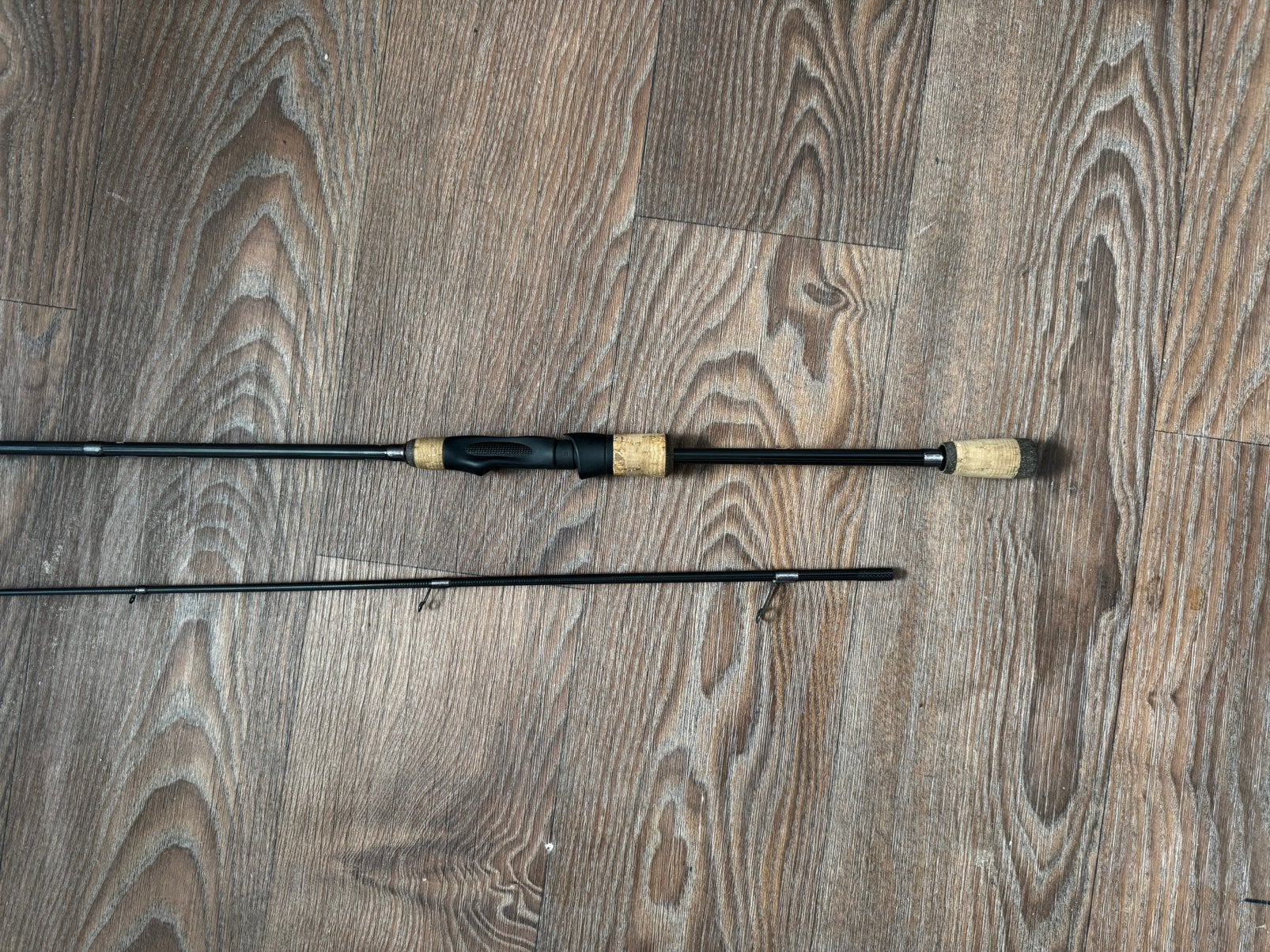 Mikado black crystal 2.23m | Spinhengel, Ophalen of Verzenden, Zo goed als nieuw, Werphengel