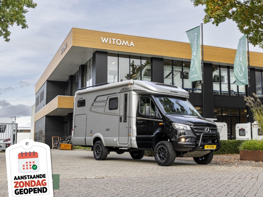 HYMER ML-T 580 4x4 camper Premium + Winter Pakket WITOMA 50, Caravans en Kamperen, Automaat, Boiler, 6 tot 7 meter, Bedrijf