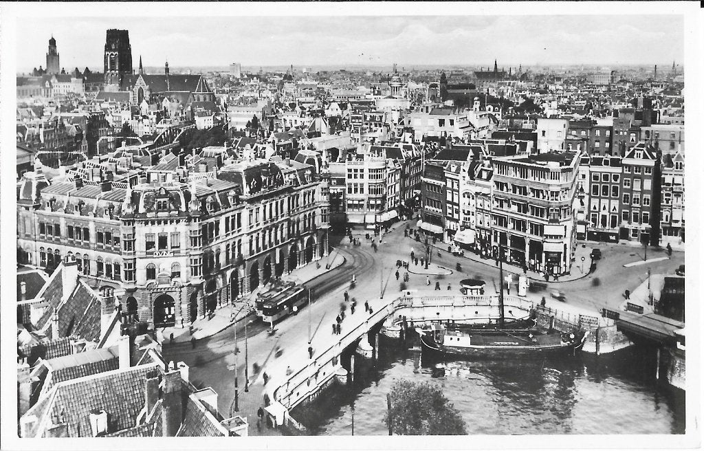 Rotterdam, Panorama, Oud Rotterdam, Plan C, boot, schip, Verzenden, 1960 tot 1980, Ongelopen, Zuid-Holland
