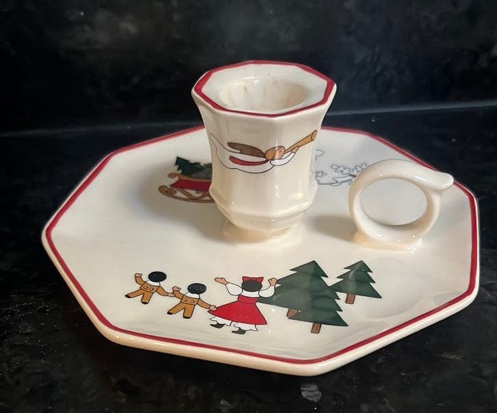 Kandelaar/ Blaker Christmas Village, Ophalen of Verzenden, Zo goed als nieuw
