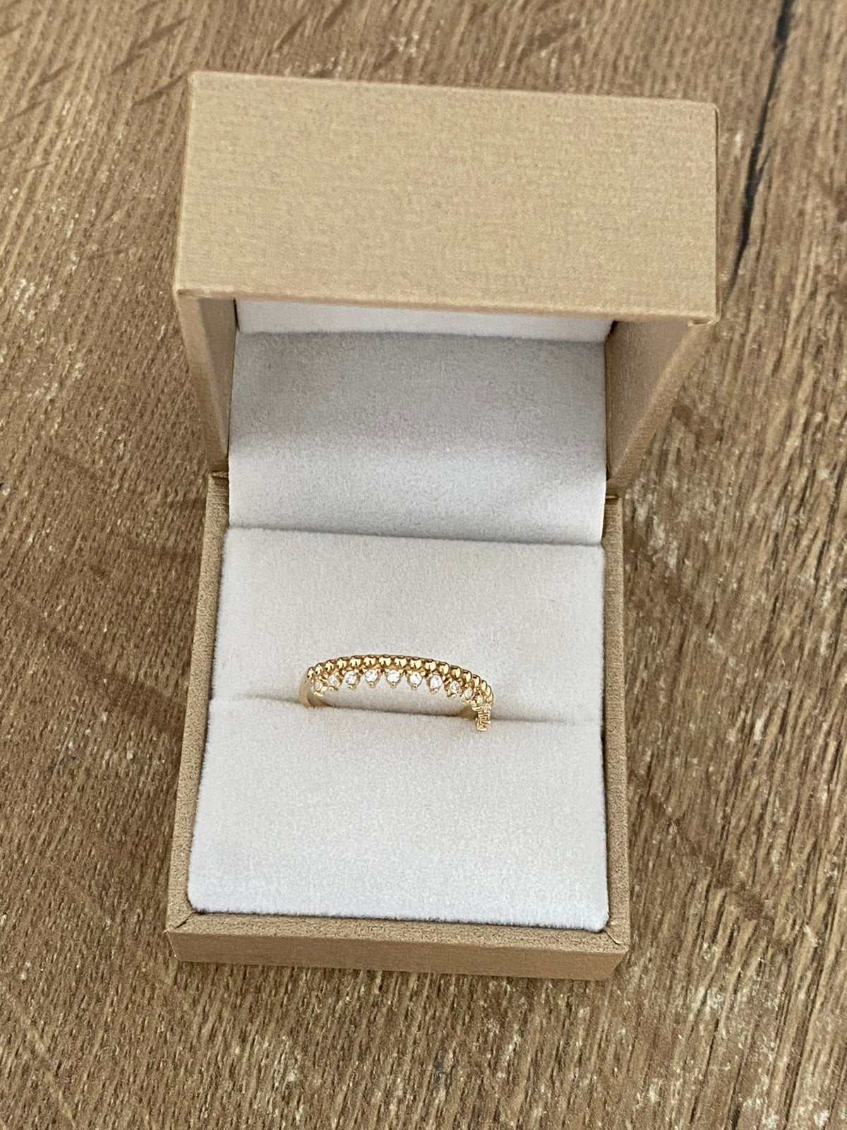 14 karaat gouden ring 585 goud, -, -, Nieuw, Ophalen of Verzenden