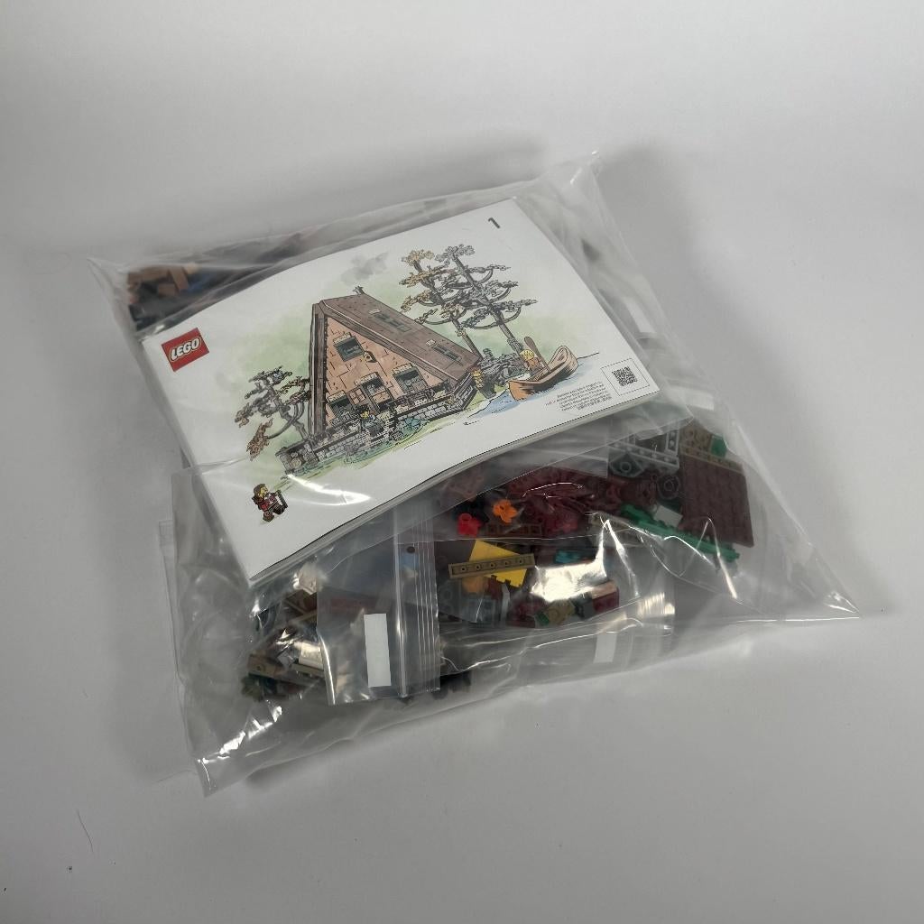 LEGO Ideas 21338 A Frame Cabin, Kinderen en Baby's, Speelgoed | Duplo en Lego, Zo goed als nieuw, Lego, Complete set, Compleet