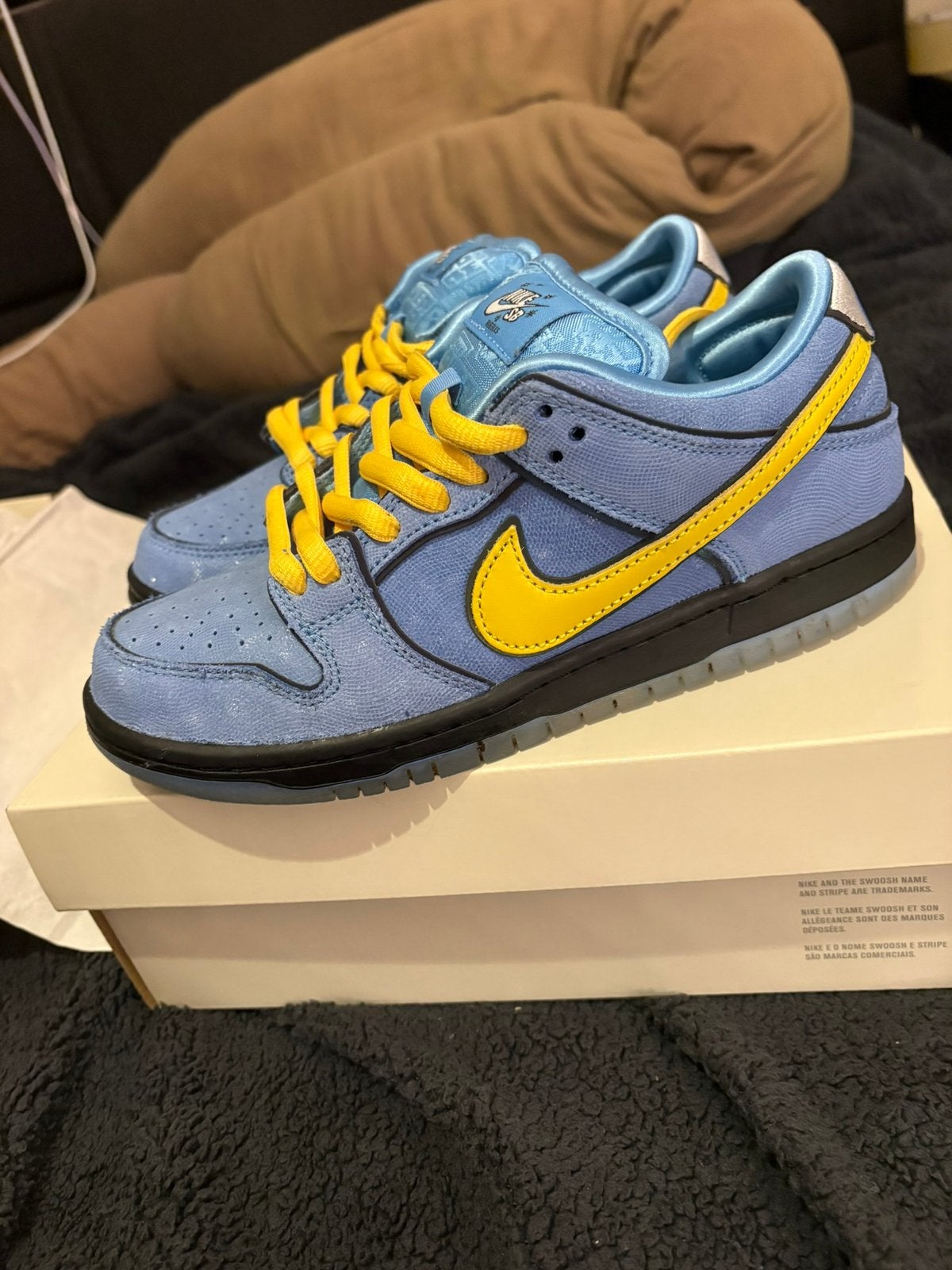 Nike dunk sb powerpuff girls bubbles maat 37,5, Ophalen, Zo goed als nieuw, Overige kleuren
