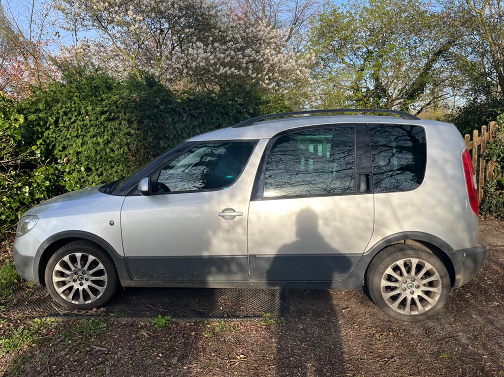 Skoda Roomster 1.2 TSI 86 pk 2011 Grijs!, Auto's, Voorwielaandrijving, Euro 5, 4 cilinders, Roomster