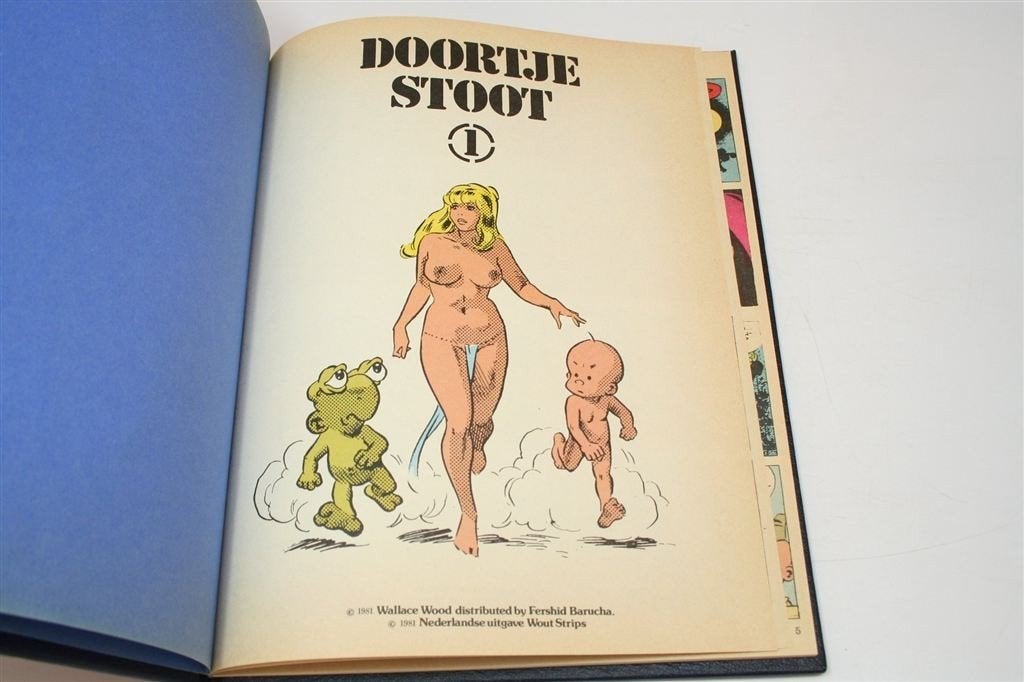 Doortje Stoot 1 — Erotische Strip Hardcover 1981, Eén stripboek, Ophalen of Verzenden, Gelezen