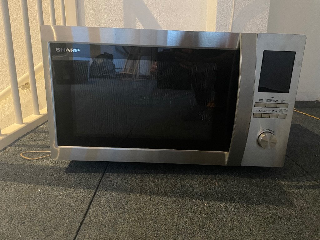 SHARP R982STWE - Combimagnetron, Witgoed en Apparatuur, Ovens, Zo goed als nieuw, Vrijstaand, Combi-oven, Overige merken, Minder dan 45 cm