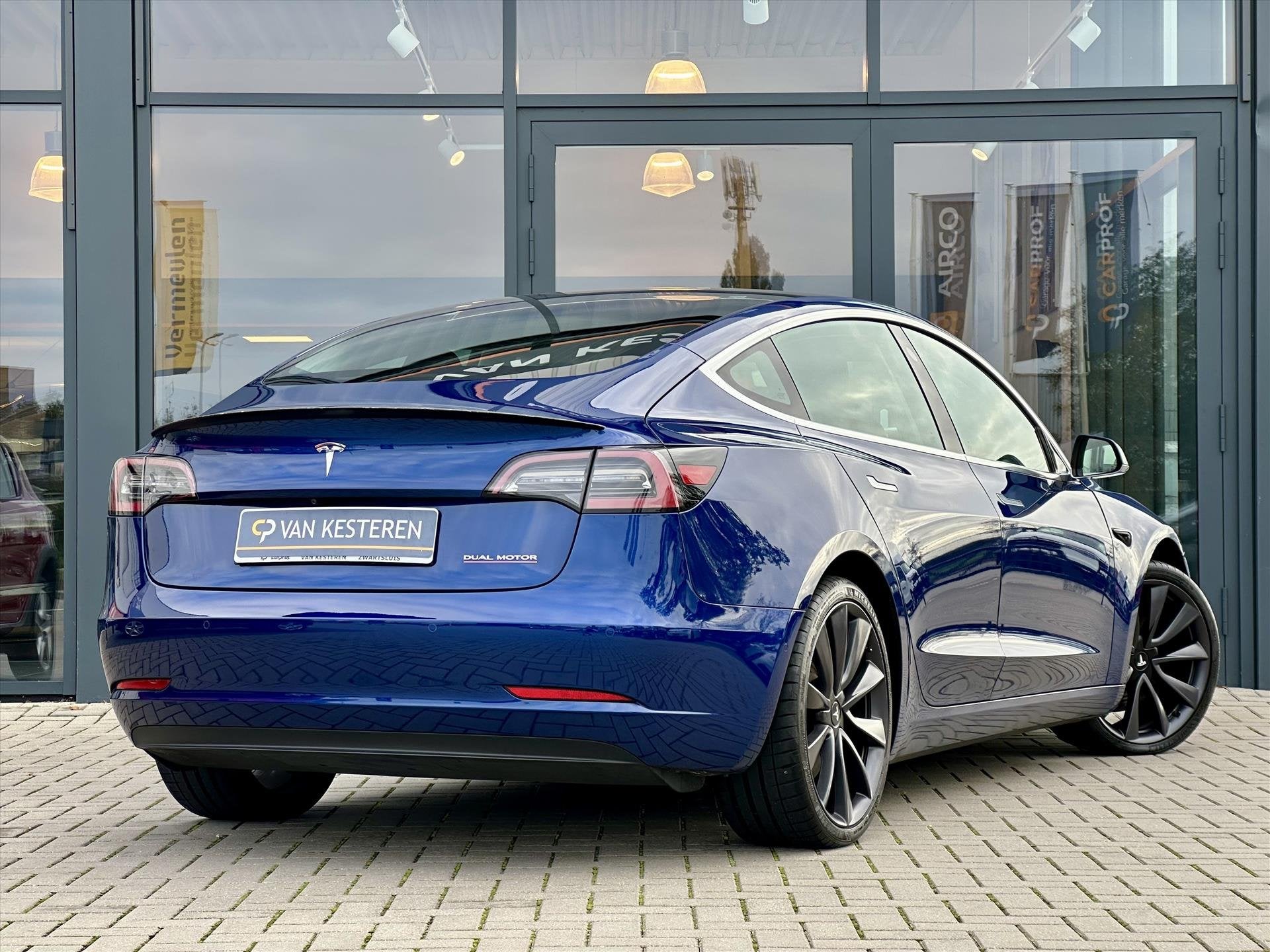 Tesla Model 3 Performance AWD 75 kWh 462 PK | SOH 88% | Auto, Auto's, Tesla, Automaat, Zwart, 462 pk, Blauw