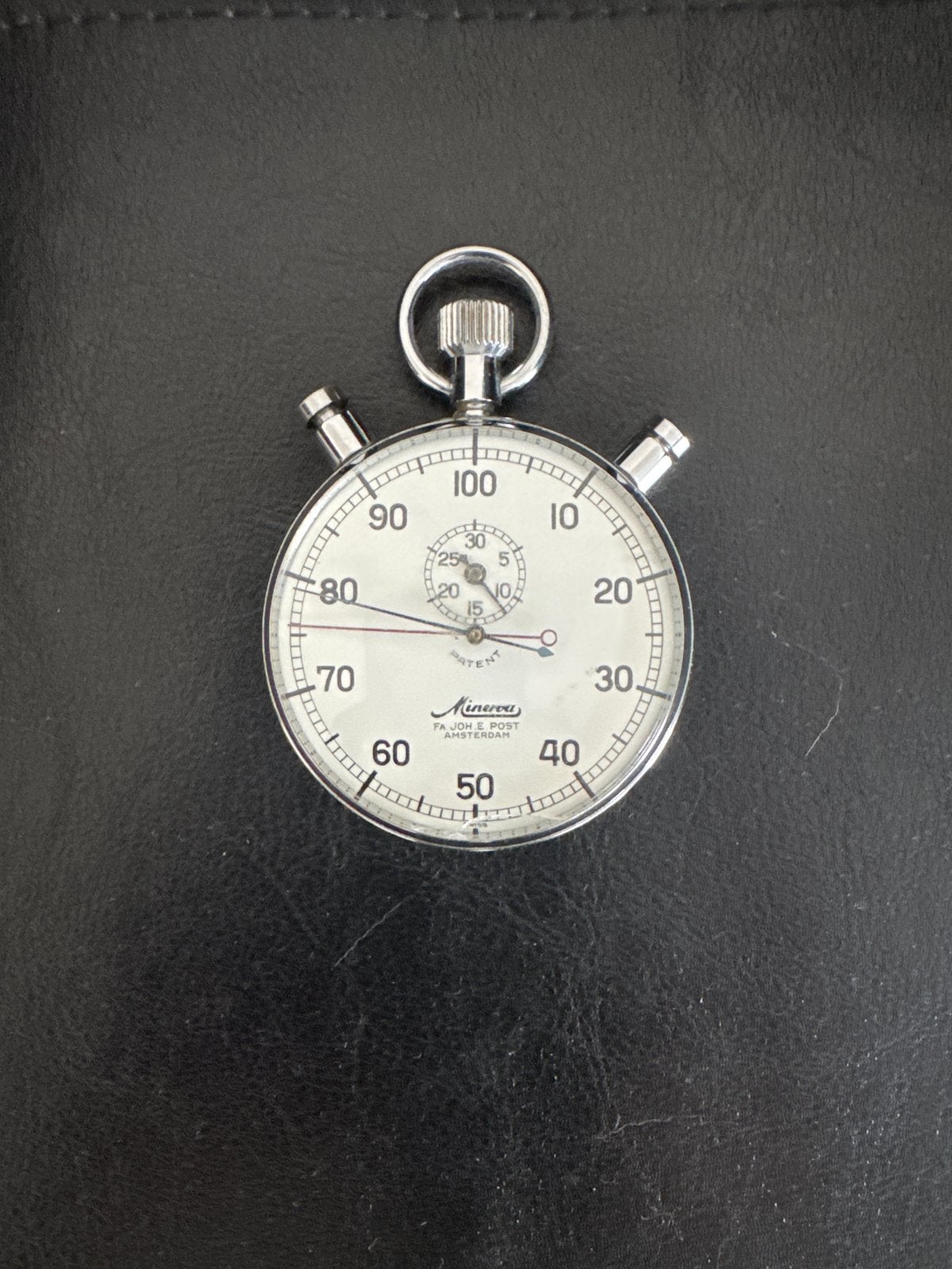 Werkende Minerva stopwatch - Vintage en nauwkeurig, Ophalen of Verzenden
