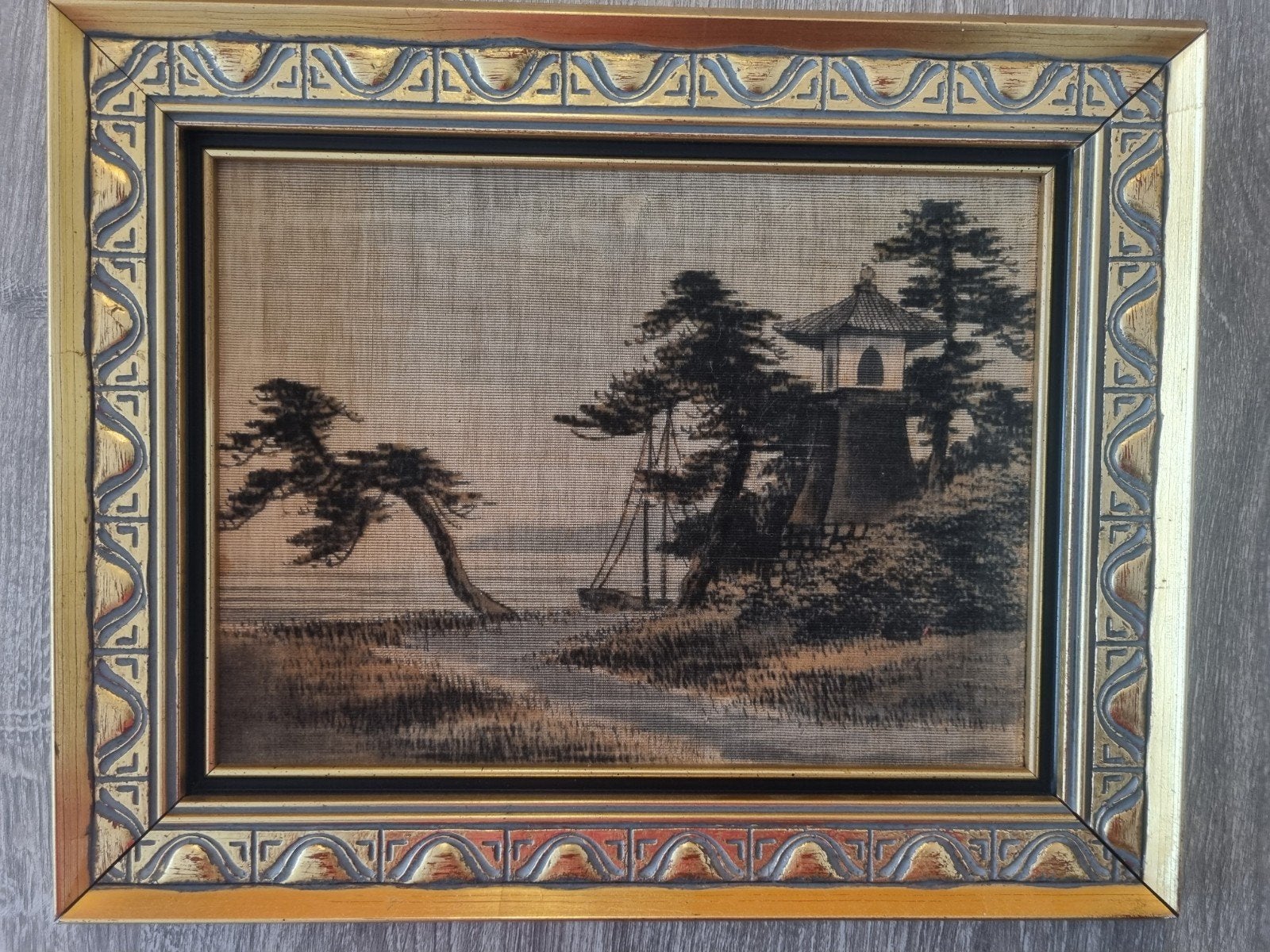 Vintage Chinees Diora, Antiek en Kunst, Ophalen of Verzenden