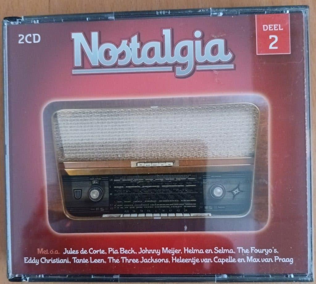 Nostalgia  (2 CDS), Ophalen of Verzenden, Zo goed als nieuw, Levenslied of Smartlap, Verzamelalbum