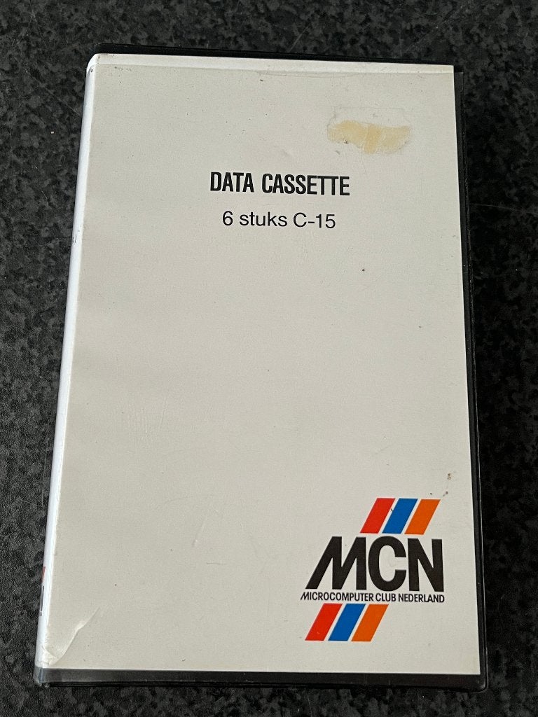 6x data cassette MCN C-15 . Commodore C64 ., Computers en Software, Vintage Computers, Ophalen of Verzenden, Commodore C 64