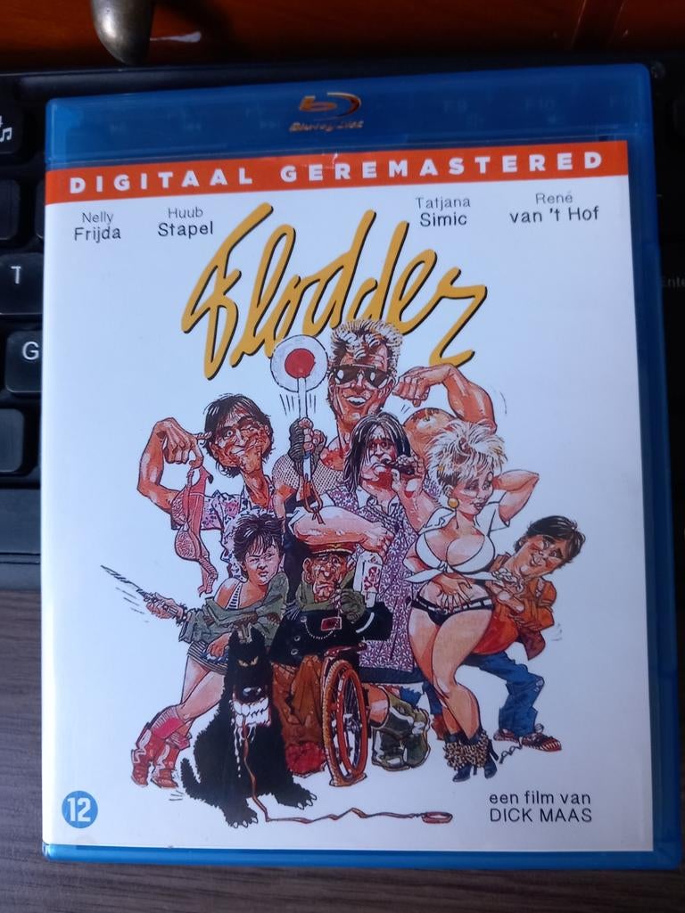 Flodder  Blu-ray (Nederlands gesproke, Cd's en Dvd's, Ophalen of Verzenden, Zo goed als nieuw, Humor en Cabaret