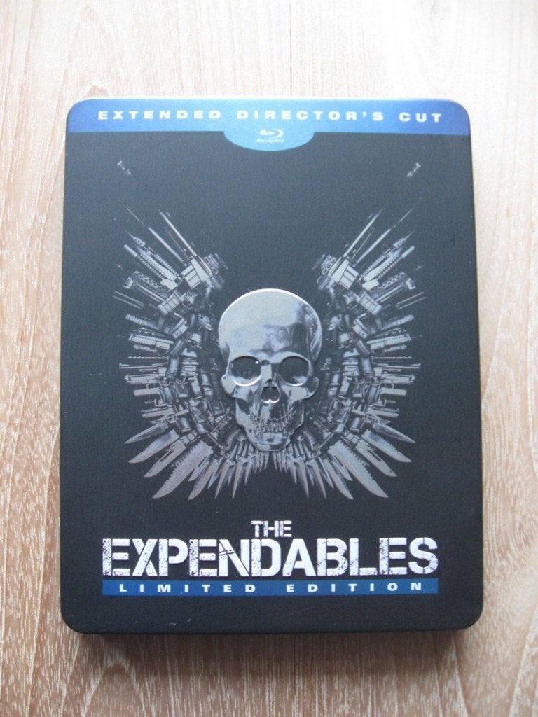 Blu-ray The Expendables (Extended Director's Cut) (Metalpak), Ophalen of Verzenden, Zo goed als nieuw, Actie