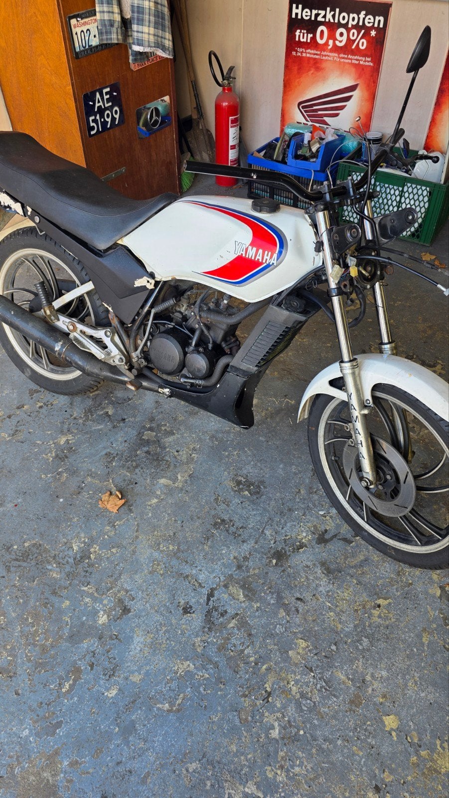 yamaha rd, Fietsen en Brommers, Brommeronderdelen | Algemeen, Ophalen, Gebruikt, Overige typen