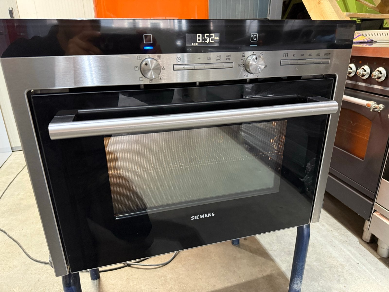Siemens Inbouw Combi-oven - Zo goed als nieuw, Witgoed en Apparatuur, Ovens, 45 tot 50 cm, Bella, Hete lucht, 60 cm of meer