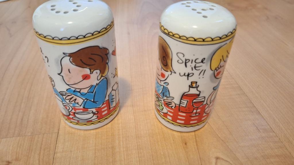 Blond peper en zoutstel, Huis en Inrichting, Keuken | Keukenbenodigdheden, Ophalen of Verzenden, Nieuw