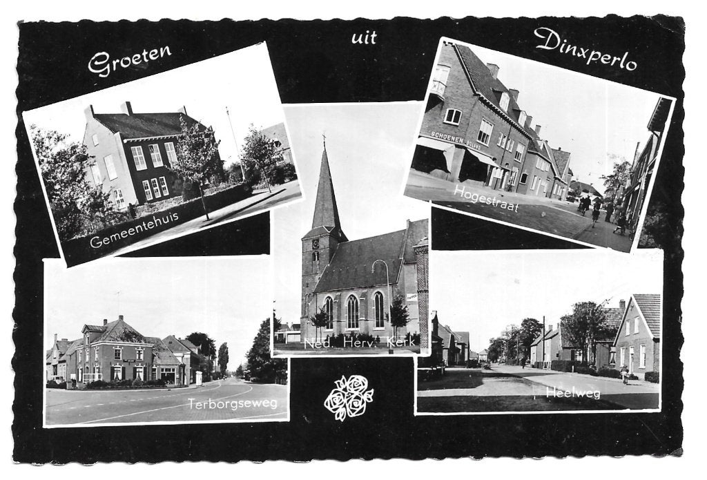 AK Dinxperlo - Groeten uit....Hogestraat, Verzamelen, Verzenden, 1960 tot 1980, Gelopen, Gelderland