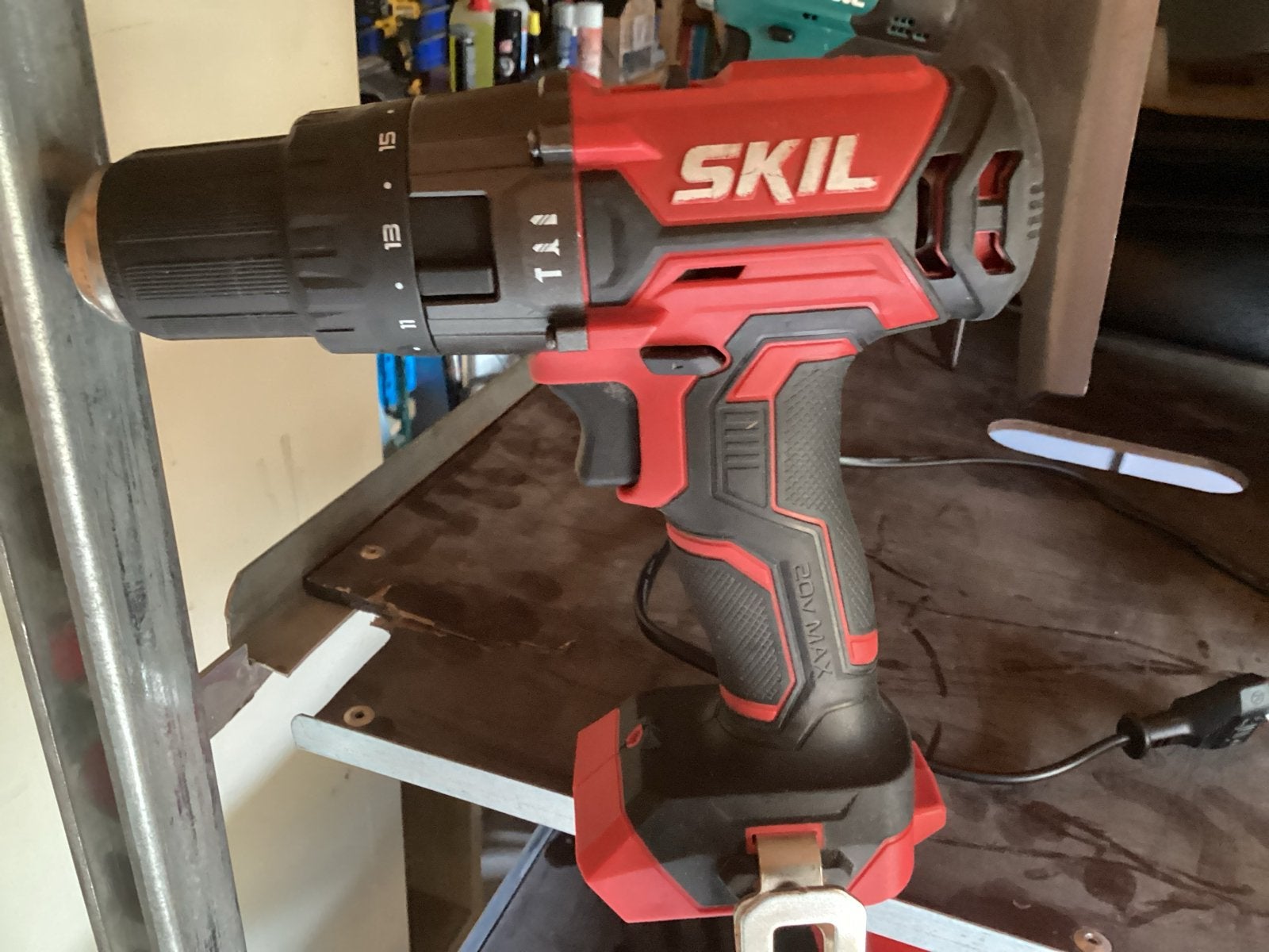 Foto 2 van SKIL CD1E3018D1 Accuboormachine - Zo goed als nieuw