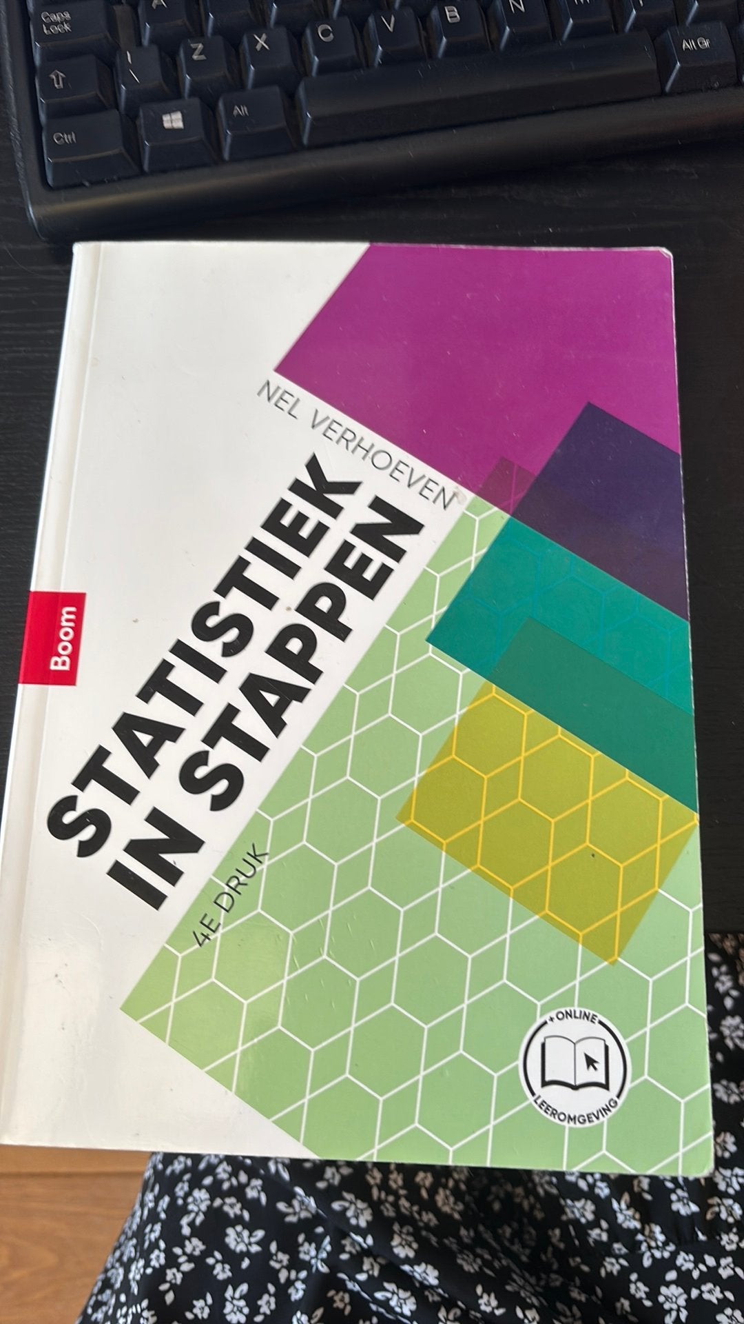 Boek Statistiek in Stappen, Ophalen of Verzenden, Beta, Zo goed als nieuw, HBO