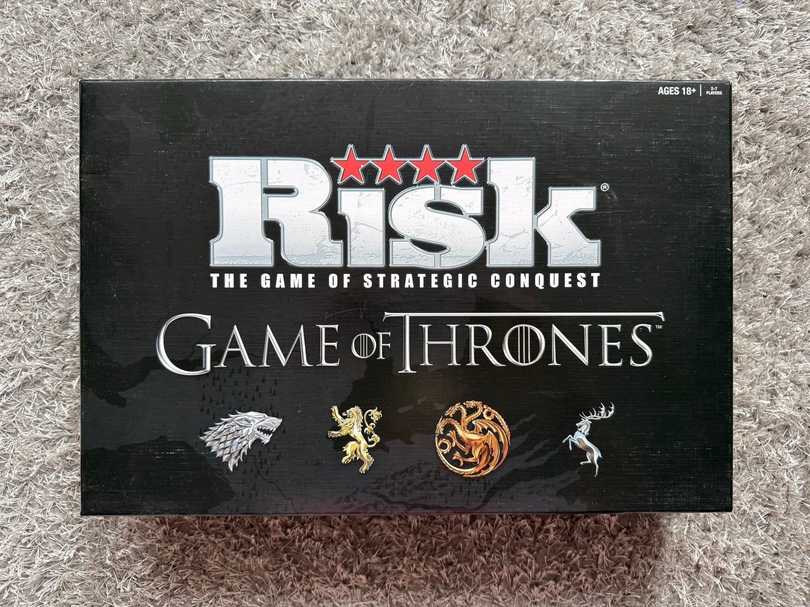 Risk Game of Thrones – Engelstalige editie, Ophalen of Verzenden, Zo goed als nieuw