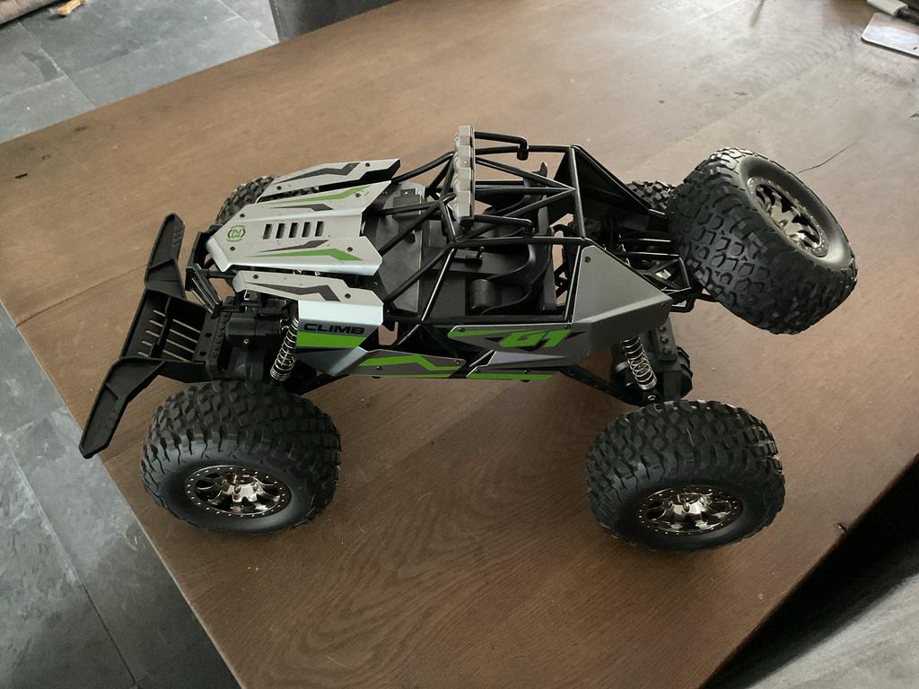 RC Rock Crawler 4x4 - Klaar voor elk terrein!, Auto offroad, Zo goed als nieuw, RTR (Ready to Run), Overige schalen