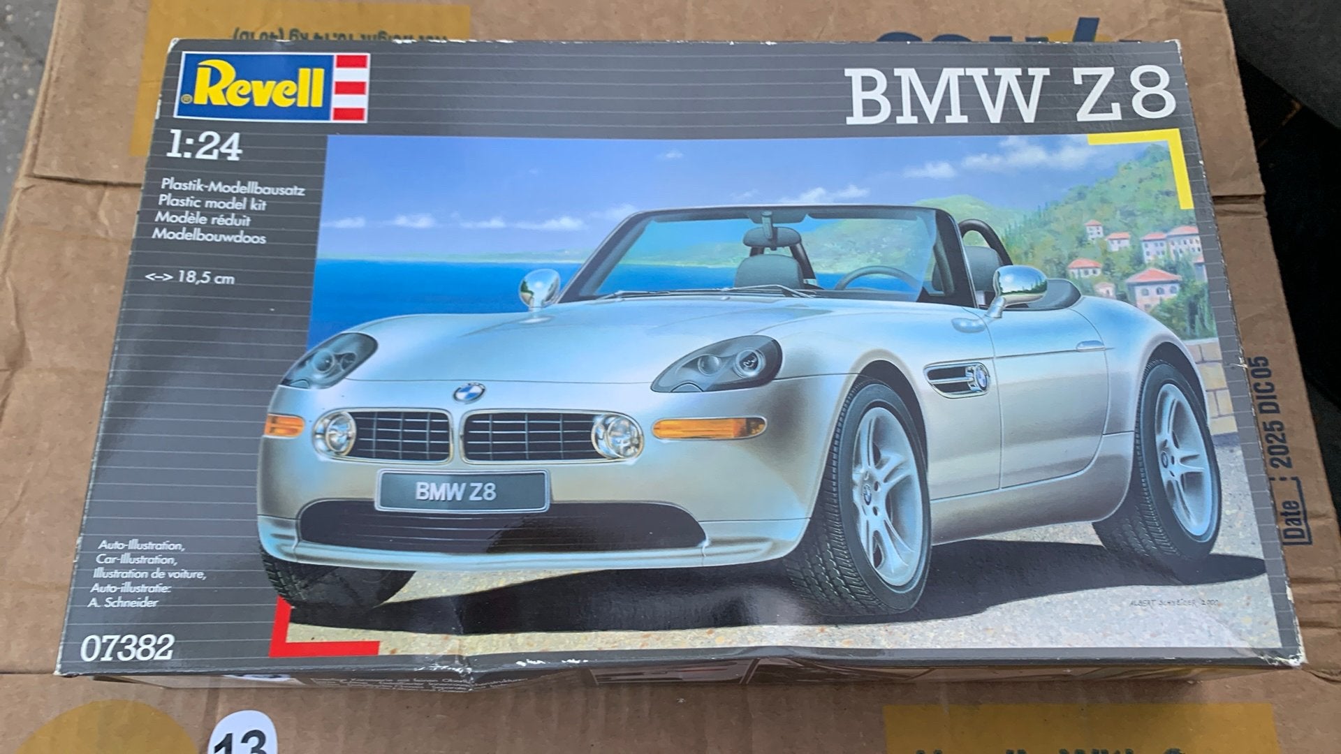 BMW Z8 revell 1/24, Hobby en Vrije tijd, Modelbouw | Auto's en Voertuigen, Auto, Revell, Groter dan 1:32, Ophalen of Verzenden