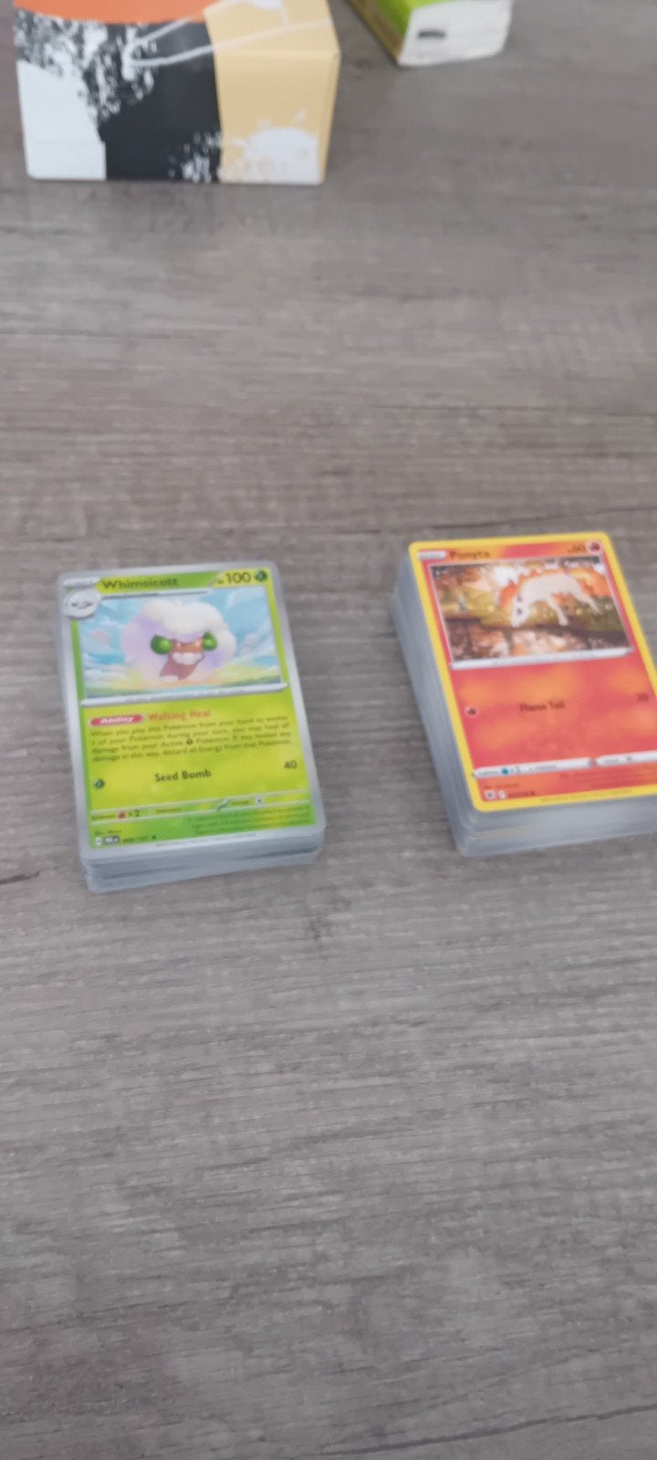 Pokemon kaarten glimmend en normaal, Ophalen, Meerdere kaarten