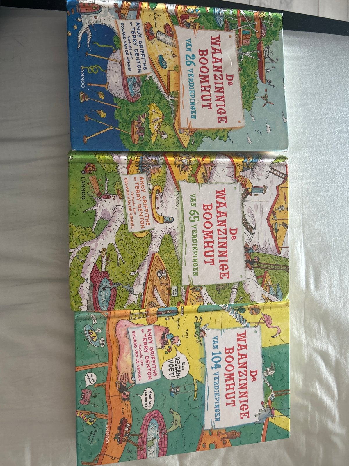 De Waanzinnige Boomhut serie - 3 boeken, Boeken, Ophalen of Verzenden, Gelezen, Fictie algemeen