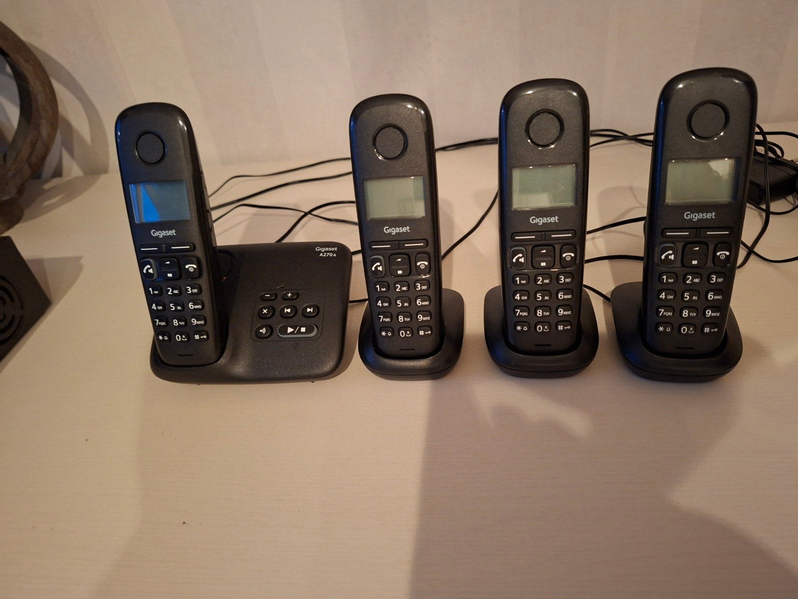 Gigaset A270A Quattro draadloze telefoonset, Telecommunicatie, Vaste telefoons | Handsets en Draadloos, Ophalen of Verzenden, Zo goed als nieuw