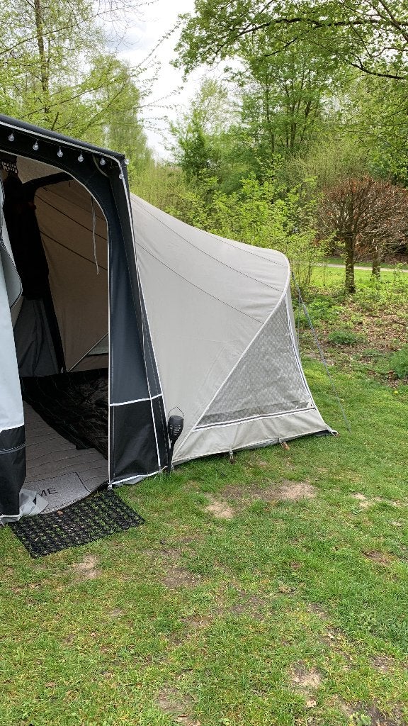 Zijtentje voor Isabelle en Ventura voortent, Caravans en Kamperen, Ophalen, Gebruikt
