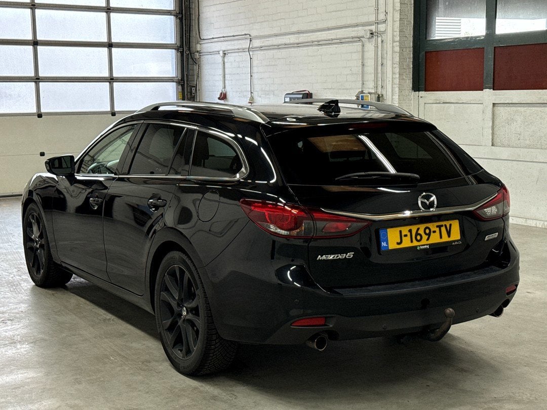 Mazda 6 Sportbreak 2.5 SkyActiv-G 192 GT-M | Head up | Memor, Auto's, Gebruikt, 6 sportbreak, Leder, 16 km/l