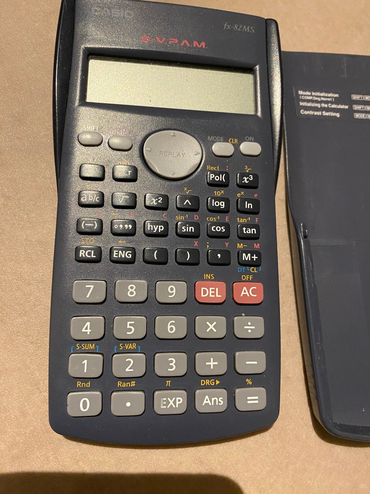 Casio S-V.P.A.M. fx-82MS rekenmachine, Ophalen of Verzenden