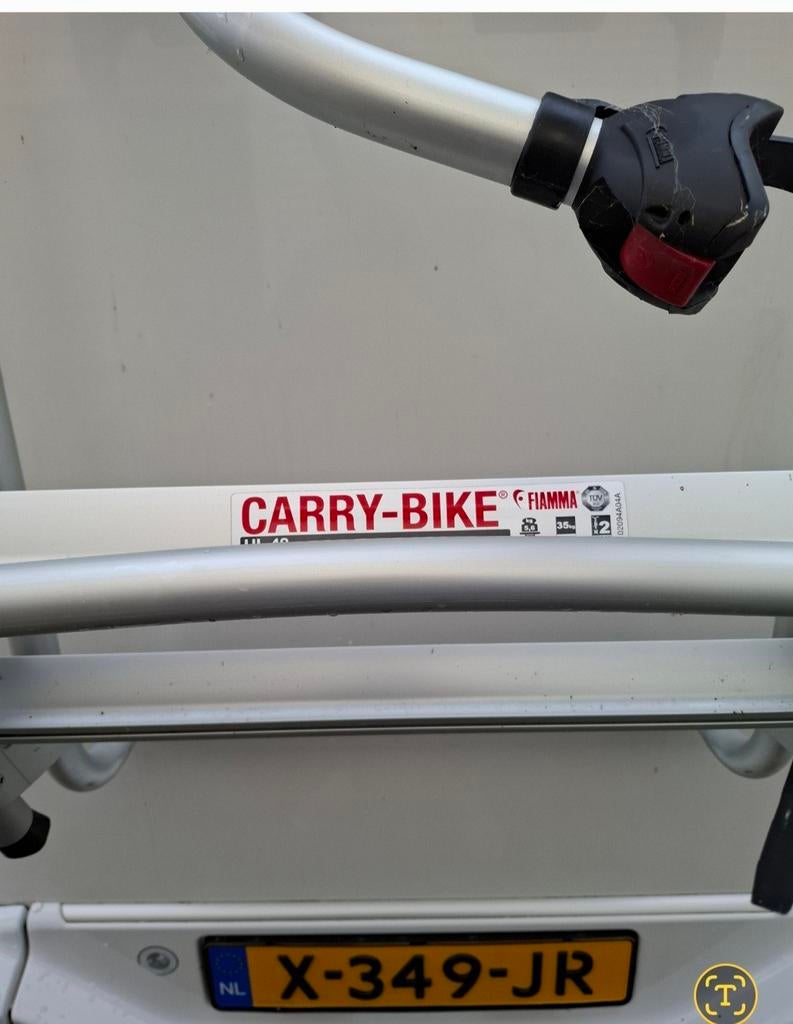 fietsen drager zo goed als nieuw, Caravans en Kamperen, Camper-accessoires, Ophalen of Verzenden, Zo goed als nieuw