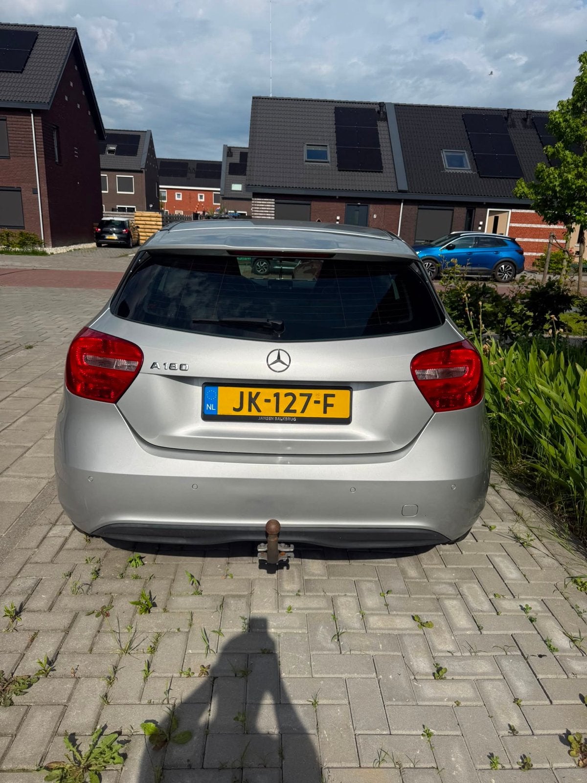 Mercedes-Benz A-Klasse A180 1.6 Blue Efficiency 2012 Grijs, Auto's, Voorwielaandrijving, 4 cilinders, 122 pk, 1595 cc