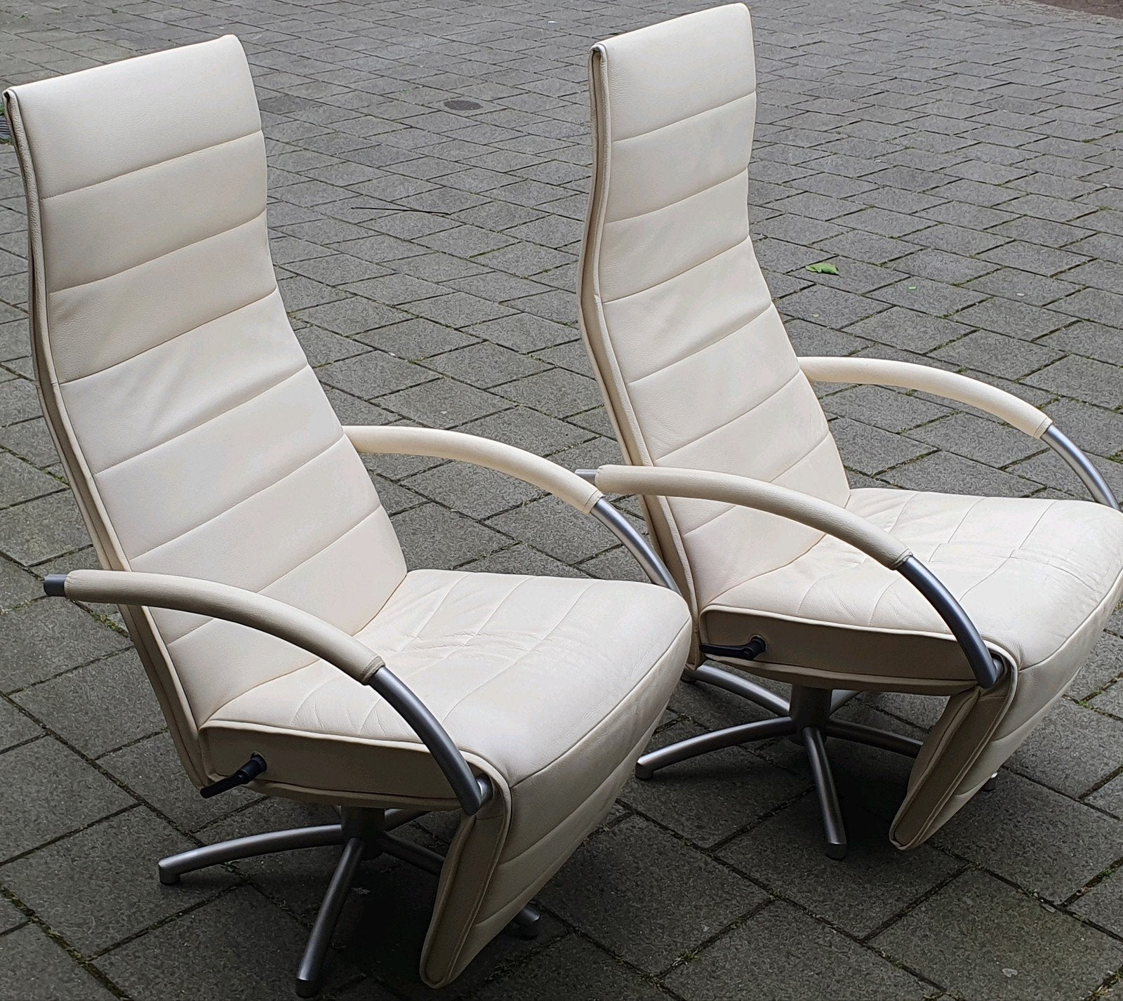 Jori Mensana Design relaxfauteuil mono-move maat leer ercu, 75 tot 100 cm, Ophalen of Verzenden, Zo goed als nieuw, Leer