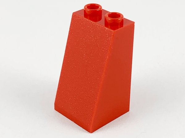 Lego Red Slope 75 2 x 2 x 3 - Hollow Studs, Gebruikt, Overige thema's, Lego, Ophalen of Verzenden