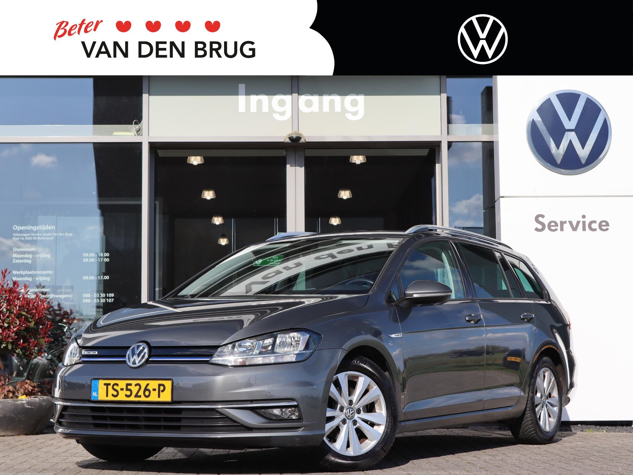 Volkswagen Golf Variant 1.5 TSI 131 pk DSG Comfortline Busin, 4 cilinders, Origineel Nederlands, Golf Variant, Zilver of Grijs